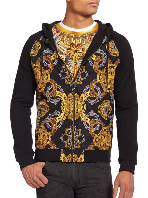 versace men hoodie|versace jumper men's.